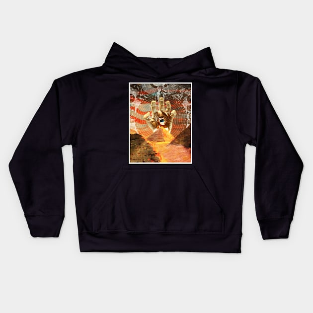 Hand of Fate Kids Hoodie by simon_maggots